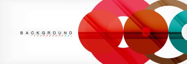 Modern geometrik soyut arkaplan