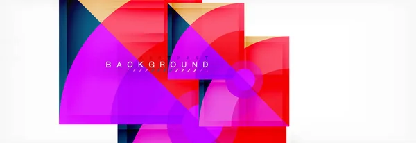 Modern geometric abstract background — Stock Vector