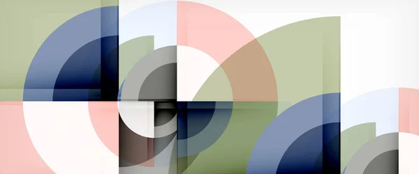 Абстрактный фон круга, геометрический шаблон современного дизайна — стоковый вектор