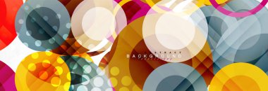 Daire kompozisyon arka plan