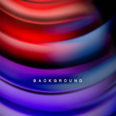 Arka plan soyut - sıvı renkli dalga