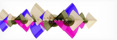 Modern geometrik soyut arkaplan