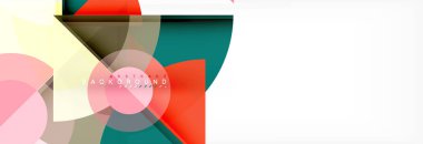 Modern geometrik soyut arkaplan