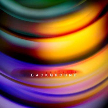 Arka plan soyut - sıvı renkli dalga