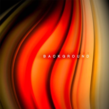 Arka plan soyut - sıvı renkli dalga