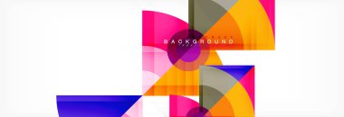 Modern geometrik soyut arkaplan