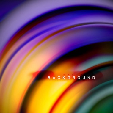 Arka plan soyut - sıvı renkli dalga