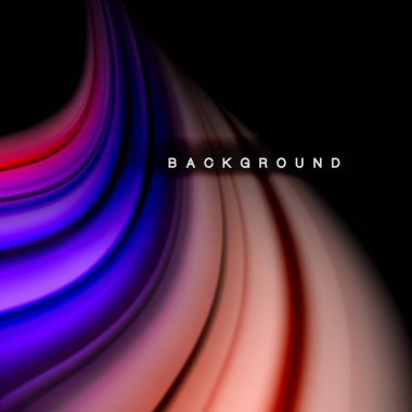 Arka plan soyut - sıvı renkli dalga