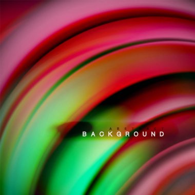 Arka plan soyut - sıvı renkli dalga