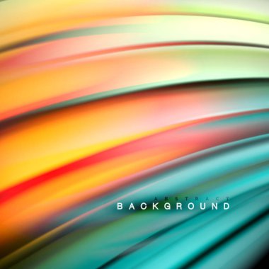 Arka plan soyut - sıvı renkli dalga