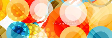 Daire kompozisyon arka plan