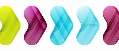 Parlak parlak oklar arka plan