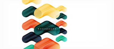 Renkli parlak oklar arka plan soyut