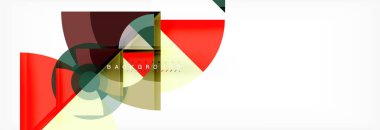 Modern geometrik soyut arkaplan