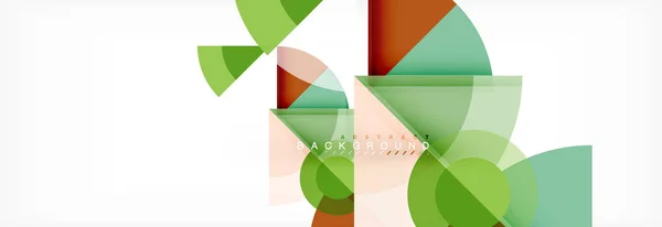 Moderne geometrische abstracte achtergrond — Stockvector