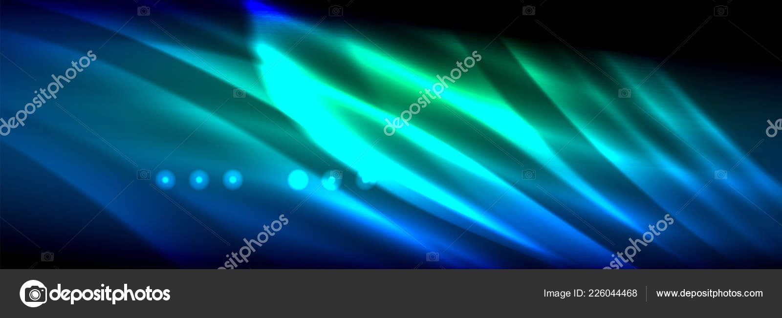 glowing liquid