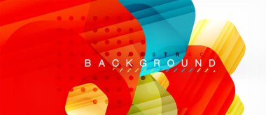 Parlak renk altıgen yanarak bahislerin doğru modern kompozisyon arka plan, parlak cam tasarımı