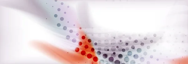 Abstrakter Hintergrund holographische flüssige Farben Design — Stockvektor