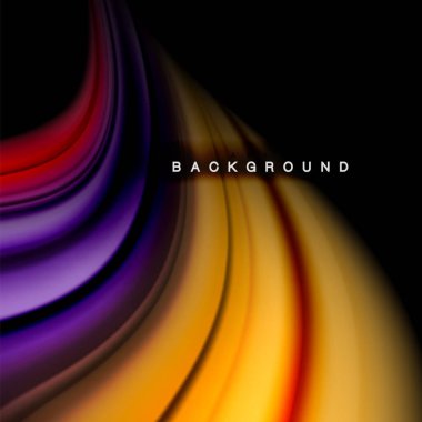 Arka plan soyut - sıvı renkli dalga