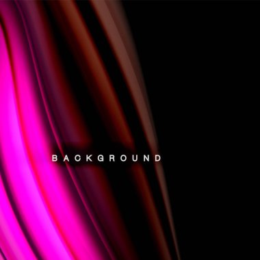 Arka plan soyut - sıvı renkli dalga