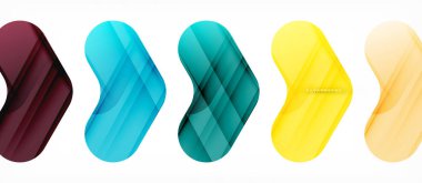 Parlak parlak oklar arka plan