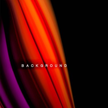 Arka plan soyut - sıvı renkli dalga