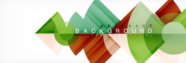 Modern geometrik soyut arkaplan