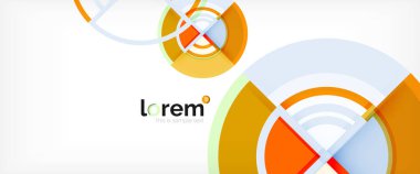 Modern geometrik soyut arkaplan