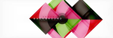 Modern geometrik soyut arkaplan