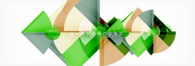 Modern geometrik soyut arkaplan