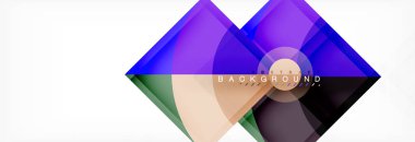 Modern geometrik soyut arkaplan