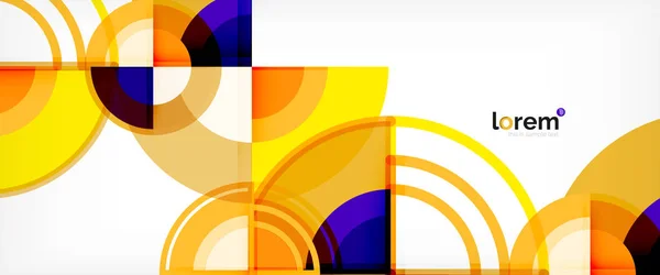 Moderne geometrische abstracte achtergrond — Stockvector