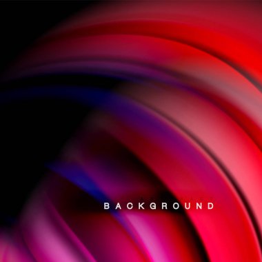 Arka plan soyut - sıvı renkli dalga