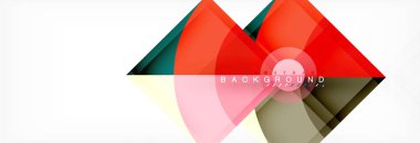 Modern geometrik soyut arkaplan