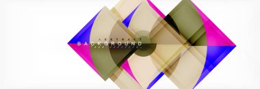 Modern geometrik soyut arkaplan