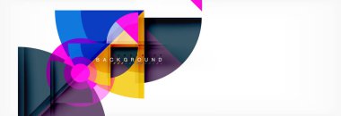 Modern geometrik soyut arkaplan