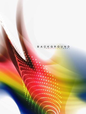 Arka plan soyut - sıvı dalga akışı renkler.