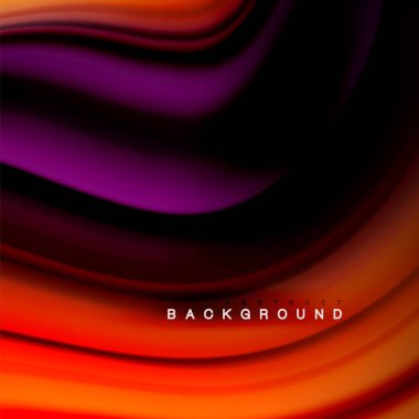 Arka plan soyut - sıvı renkli dalga