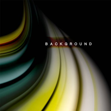 Arka plan soyut - sıvı renkli dalga