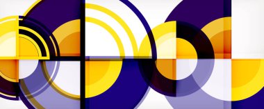 Modern geometrik soyut arkaplan