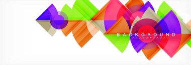 Modern geometrik soyut arkaplan