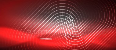 Vektör neon renk arka plan