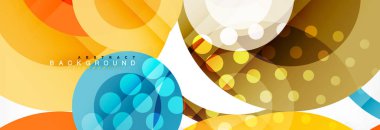 Daire kompozisyon arka plan