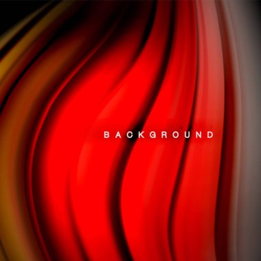 Arka plan soyut - sıvı renkli dalga