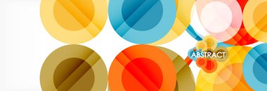 Daire kompozisyon arka plan