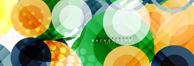 Daire kompozisyon arka plan