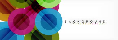 Daire kompozisyon arka plan