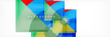 Modern geometrik soyut arkaplan