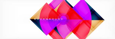 Modern geometrik soyut arkaplan