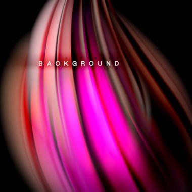 Arka plan soyut - sıvı renkli dalga